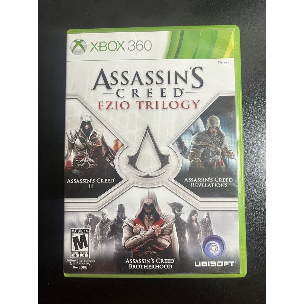 Assassin's Creed Ezio Trilogy (Microsoft Xbox 360) Teste Working